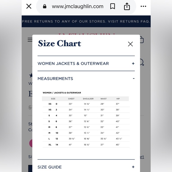 J. McLaughlin Eva Puffer Jacket in Dark Navy Size Large - Picture 11 of 11